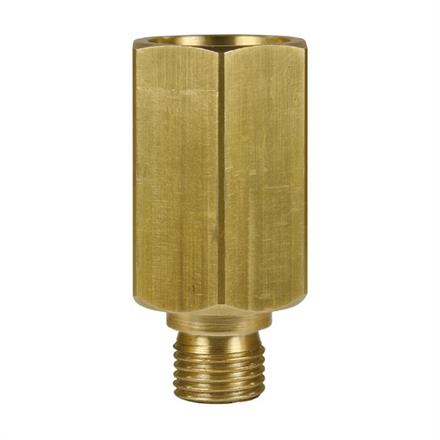 ADAPTER 1/4" MALE: KNURLED THREAD FEMALE