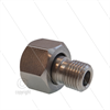 Adapter M18x1,5 IG x 1/4" AG - Edelstahl - 2-Teilig