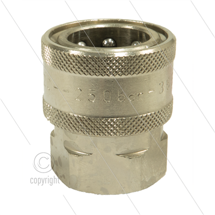 ARS220 - Kupplung - Messing - 220 Bar - passend zu Nilfisk-A