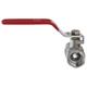 BALL VALVE 1/4"M 25 BAR BRASS