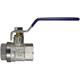 BALL VALVE 1"F 40 BAR BRASS