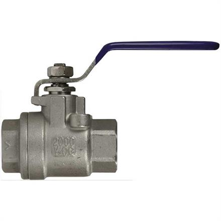 BALL VALVE 3/8"F 140 BAR SS