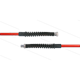 Carwash Titan-Slide HP-hose red DN06 -3,5m - 1/4" DKR x 3/8" AGR-2x SKS black - 300 Bar