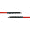 Carwash Titan-Slide HP-hose red DN06 -3,5m - 1/4" DKR x 3/8" AGR-2x SKS black - 300 Bar