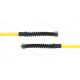 Carwash Titan-Slide HP-hose yellow DN06 - 3,5m - 2x M18x1,5 (12L) DKOL - 2x SKS black