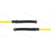 Carwash Titan-Slide HP-hose yellow DN06 - 3,5m - 2x M18x1,5 (12L) DKOL - 2x SKS black