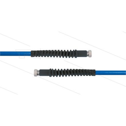 Carwash Titan-Slide Schlauch blau DN06 - 4,4m - 2x 1/4" DKR