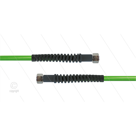 Carwash Titan-Slide Schlauch grün DN06 - 3,5m - 2x M18x1,5 (