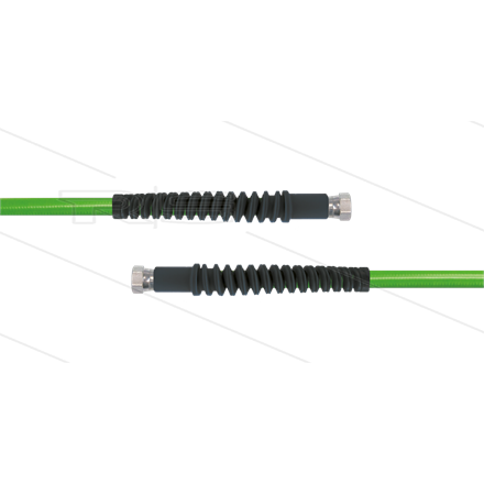 Carwash Titan-Slide Schlauch grün DN06 - 4,5m - 2 x 1/4" DKR