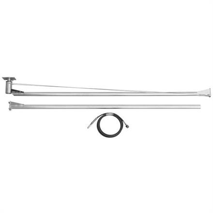 CEILING BOOM 360°-P 5800MM TUBE INOX POL