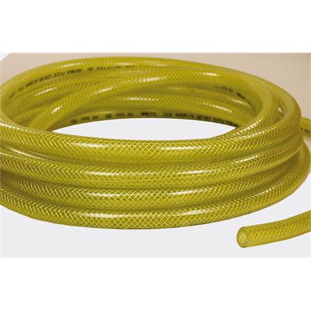 CLEAR REINFORCED PVC HOSE 9x3 YELLOW