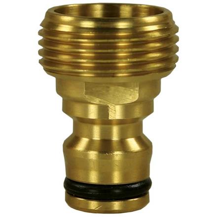 COUPLER PLUG, BRASS 1/2"M