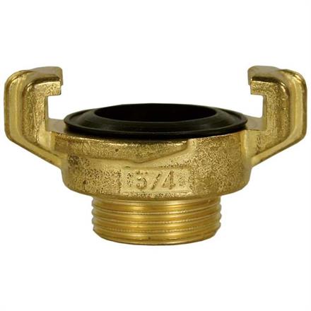 COUPLING, BRASS 1/2"M