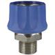 COUPLING ST-3100 3/8M BLUE 60° CONE