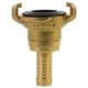 COUPLING, WITH TAIL, BRASS 19 MM (3/4") ROTATABLE
