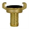 COUPLING, WITH TAIL, BRASS 19 MM (3/4)