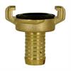 COUPLING, WITH TAIL,BRASS 38 MM (1½")