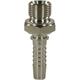 CRIMP NIPPLE 1/4"M NM 10 INOX