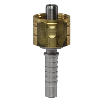 CRIMP NIPPLE M22X1,5 BRASS DN 08 SS