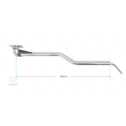 DKZF - Deckenkreisel - L=1450mm - Z-Ausführung mit Federung