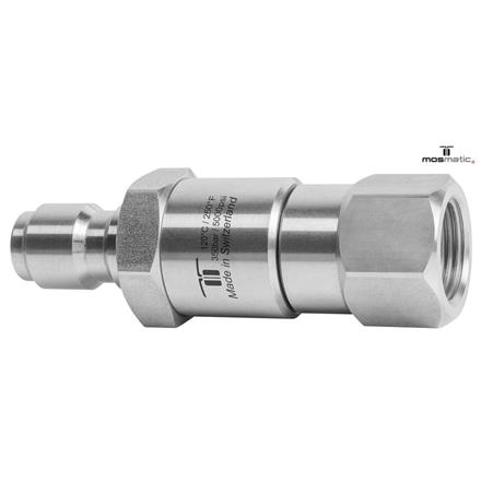 Drehgelenk verstärkt einfach gelagert - DGVI-06 Stecknippel ø15 G3/8"-F INOX