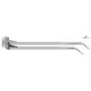 Dual-wall-boom-P 1900/2050 stainless-steel-polished WADo 2M in:... out:...