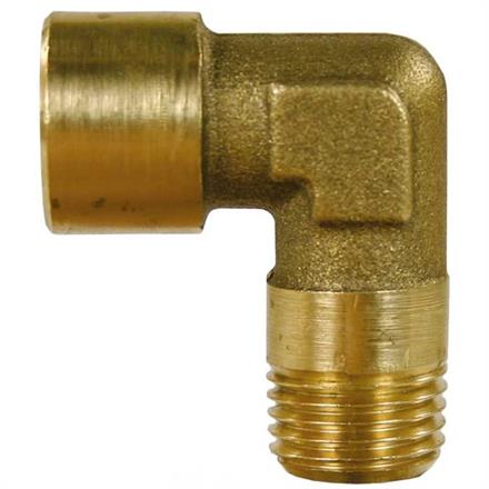 ELBOW BRASS 1/4"F/M