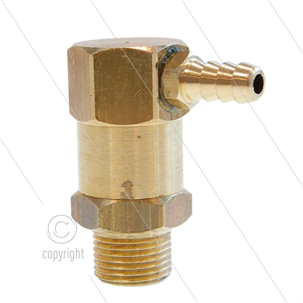 ES1 - Anlaufventil - max 280 Bar - 30 l/min - max 80°C - 3/8" AG- 1/4" (8mm) Schlauchtülle