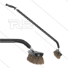 F-LAN HD - Flexbürstenlanze - L=1200mm mit Bürsten, Schaumin