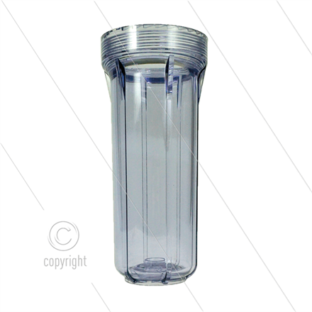 Filtertasse 9" - transparent - H=265mm