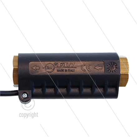 FL7 Strömungswächter - 350 Bar - min 3 l/min Waagerecht - 4