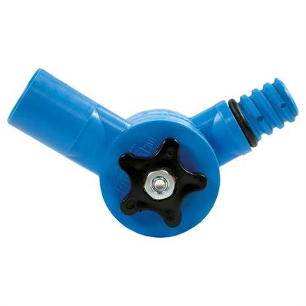 FLOW-THROUG ADJUSTABLE ANGLE ADAPTOR
