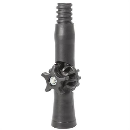 FLOW-THROUG ADJUSTABLE ANGLE ADAPTOR