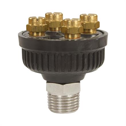 FOAM HEAD WITH NOZZLES 1/2M