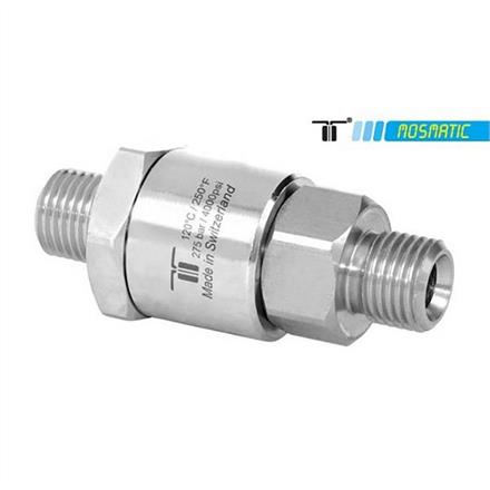 Gun swivel reinforced simple bearing system, ss DGV-09 G1/2"M G1/2"M