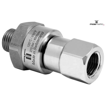 Gun Swivel single bearing system, ss DGK-06 G1/4"M G3/8"M