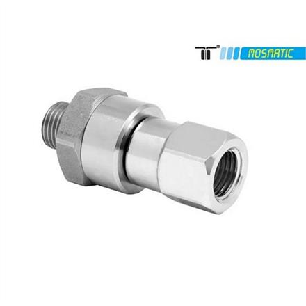 Gun Swivel single bearing system, ss DGK-06 G3/8"M G3/8"F