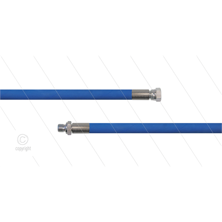 HD-Schlauch blau 1SC-06 - 25m - 1/4" DKR x 1/4" AGR - ohne G