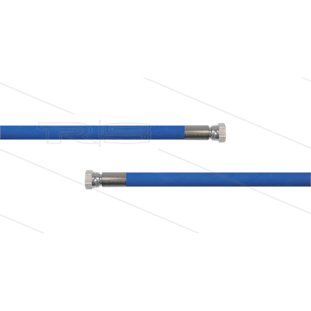 HD-Schlauch blau 1SC-06 - 25m - 2 x 1/4" DKR - ohne GKS - 25