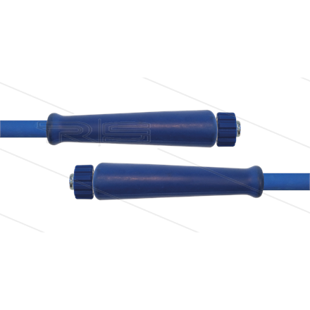 HD-Schlauch blau 1SC-10 - 25m - 2x M22x1,5 HV flach - 2x GKS