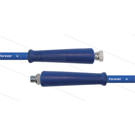 HD-Schlauch blau 1SCX-12 - Forever - 15m - 3/8" DKR x 3/8" A
