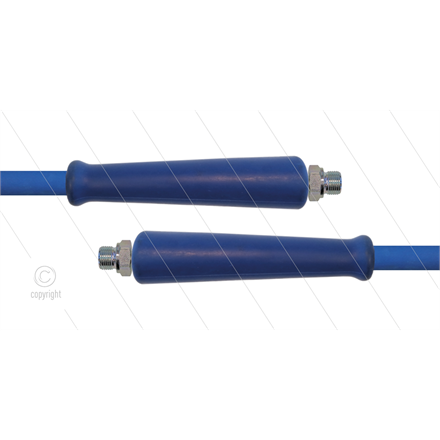 HD-Schlauch blau 1SN Plus-08 - 10m - 2x 3/8" AGR - 2x GKS -