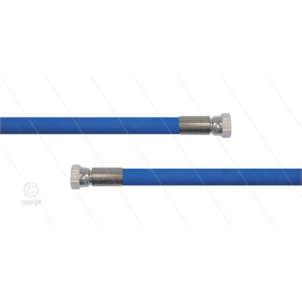 HD-Schlauch blau 2SC-08 - 20m - 2x 1/4" DKR - ohne GKS - 400