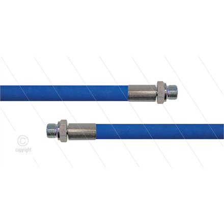 HD-Schlauch blau 2SC-10 - 15m - 2x 3/8" AGR - ohne GKS - 400