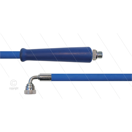HD-Schlauch blau 2SC-10 - 50m - 3/8" AGR x 3/8" DKR 90° Wink
