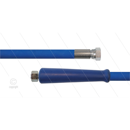 HD-Schlauch blau 2SC-12 - 15m - 1/2" DKR x M22x1,5 (15L) DKO