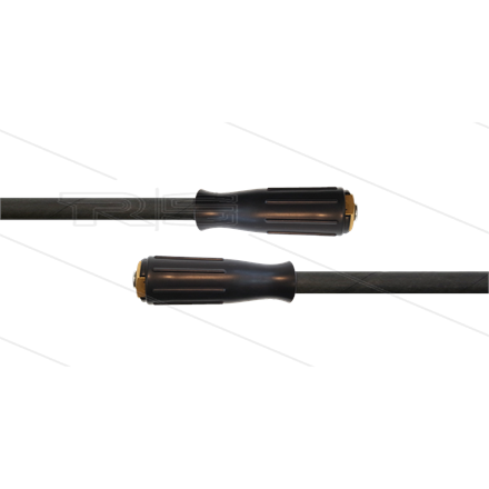 HD-Schlauch schwarz 1SC-06 - 15m - 2x M22x1.5 HV Lang - 250