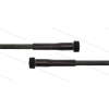 HD-Schlauch schwarz 1SC-06 - 20m - 2x M22x1,5 HV Konisch - 2