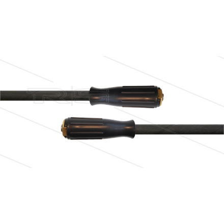 HD-Schlauch schwarz 1SC-06 - 20m - 2x M22x1.5 HV Lang - 250