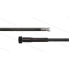 HD-Schlauch schwarz 1SC-06 - 20m - 3/8"DKR x M22x1,5 HV flac